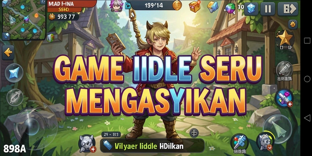 Tampilan gameplay <strong>898A</strong> yang menyenangkan dan adiktif.