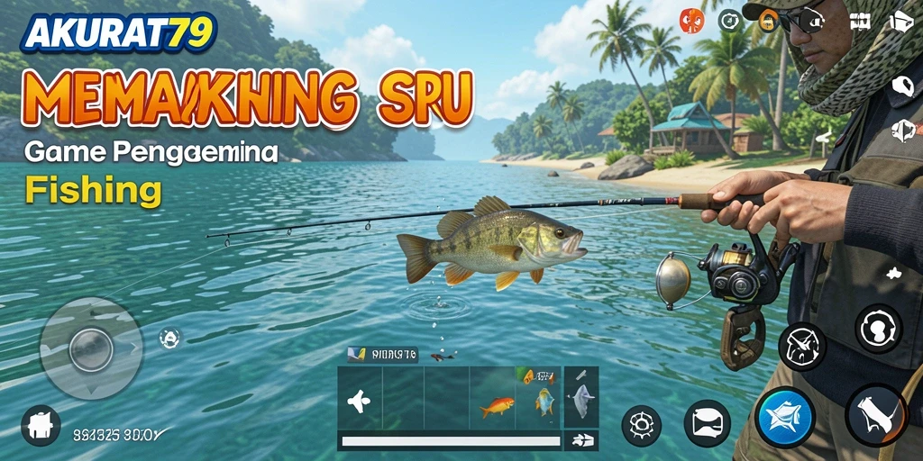 Tangkapan ikan besar dalam gameplay AKURAT79 yang menegangkan.