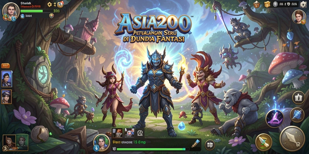 Screenshot gameplay ASIA200 menunjukkan eksplorasi dan aksi mendebarkan.