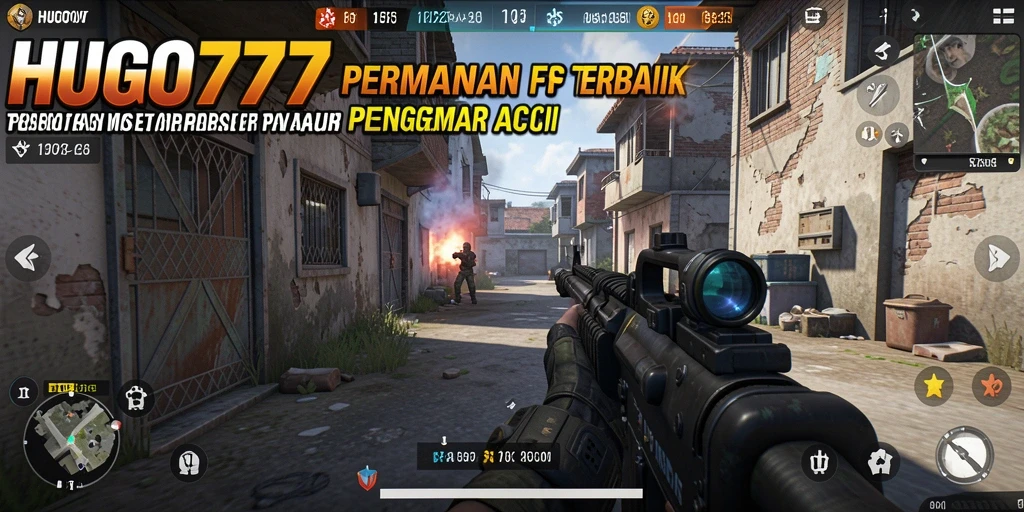 Gameplay intens HUGO77 dengan tembakan akurat dan taktik yang mendebarkan.