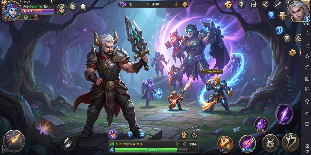 Visual permainan yang menakjubkan dari MDG188 dalam dunia MMORPG.