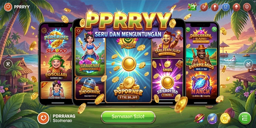 Tampilan gameplay PPRRYY yang menarik dan penuh warna.