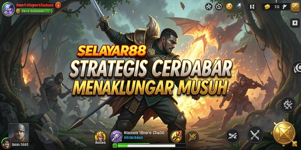 Tampilan gameplay Strategy yang menantang dan grafis memukau.