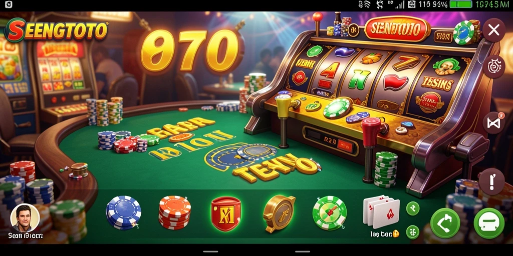 Tampilan menarik dari gameplay SENGTOTO yang mendebarkan.
