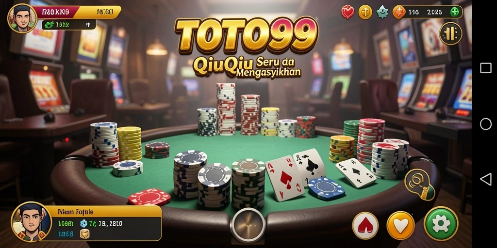 Gameplay seru QiuQiu di TOTO99.